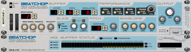 Beatchop Realtime Front Panel