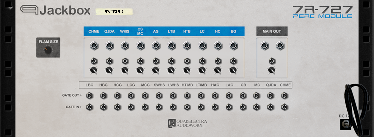 Jackbox 7R-727 Back Panel