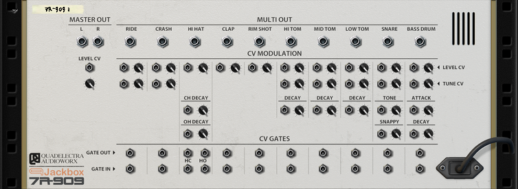 Jackbox 7R-909 Rear Panel