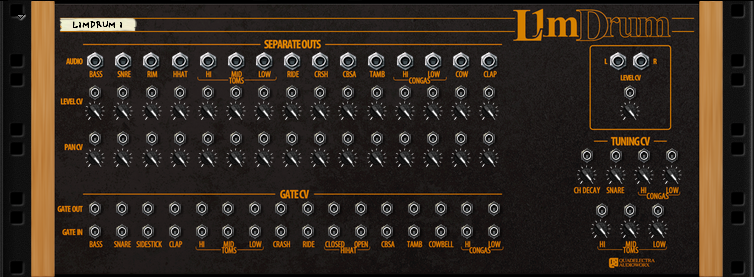 Jackbox L1M Drum Rear Panel