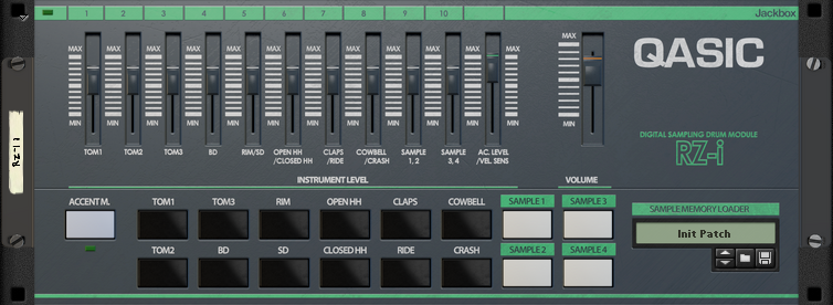 Jackbox QASIC RZ-i Front Panel