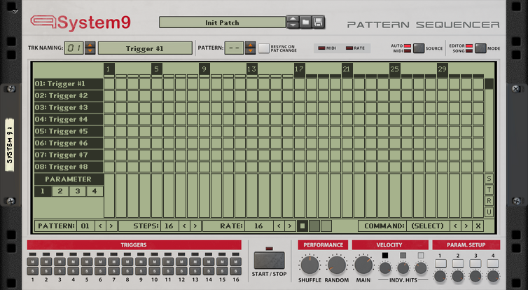 System9 Front Panel